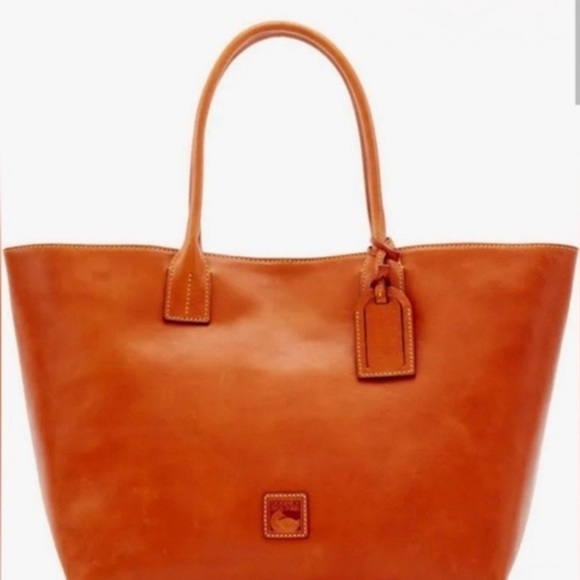 Dooney & Bourke Handbags - Dooney and Bourke Florentine Russell Tote Bag in Natural